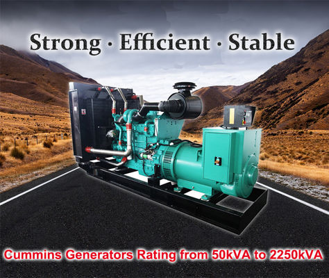 Mały, chłodzony wodą zestaw z generatorem