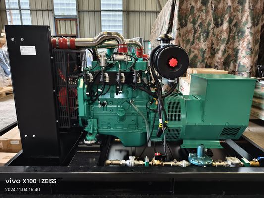 Dobra cena. Weichai GAS Engine WP4D40E200NG Open/Silent Diesel Generator Set 30KW/37.5KVA Power solution power generators w Internecie