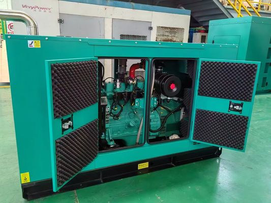 Weichai GAS Engine WP6D100E300NG Otwarty / Cichy Generator Diesla Zestaw 75KW/94KVA Rozwiązanie zasilania Generatory energii