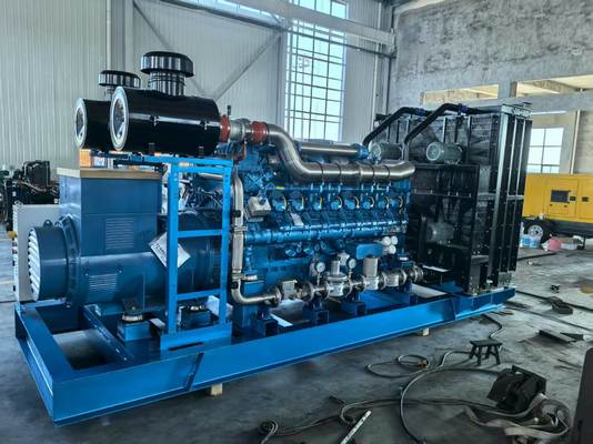 Dobra cena. Open/Silent Diesel Generator Set 1000KW/1250KVA with Weichai 16M33D1280NG10 GAS Engine and Wuxi Stanford Alternator w Internecie