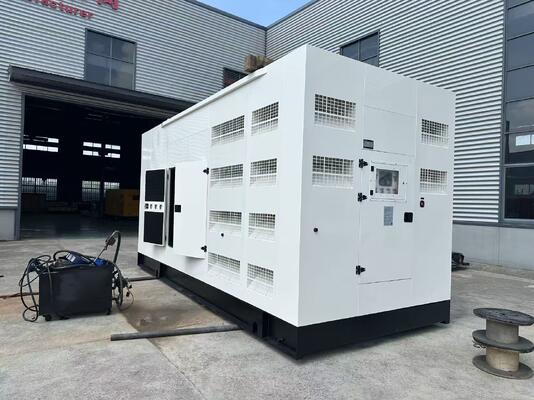 Generator oleju napędowego o mocy akustycznej 1000 kW dla fabryk, centrów danych i szpitali