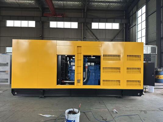Dobra cena. Fabryczny zapasowy generator wysokiej wydajności 400 kW Diesel Genset z silnikiem Yuchai i alternatorem Leroy Somer w Internecie